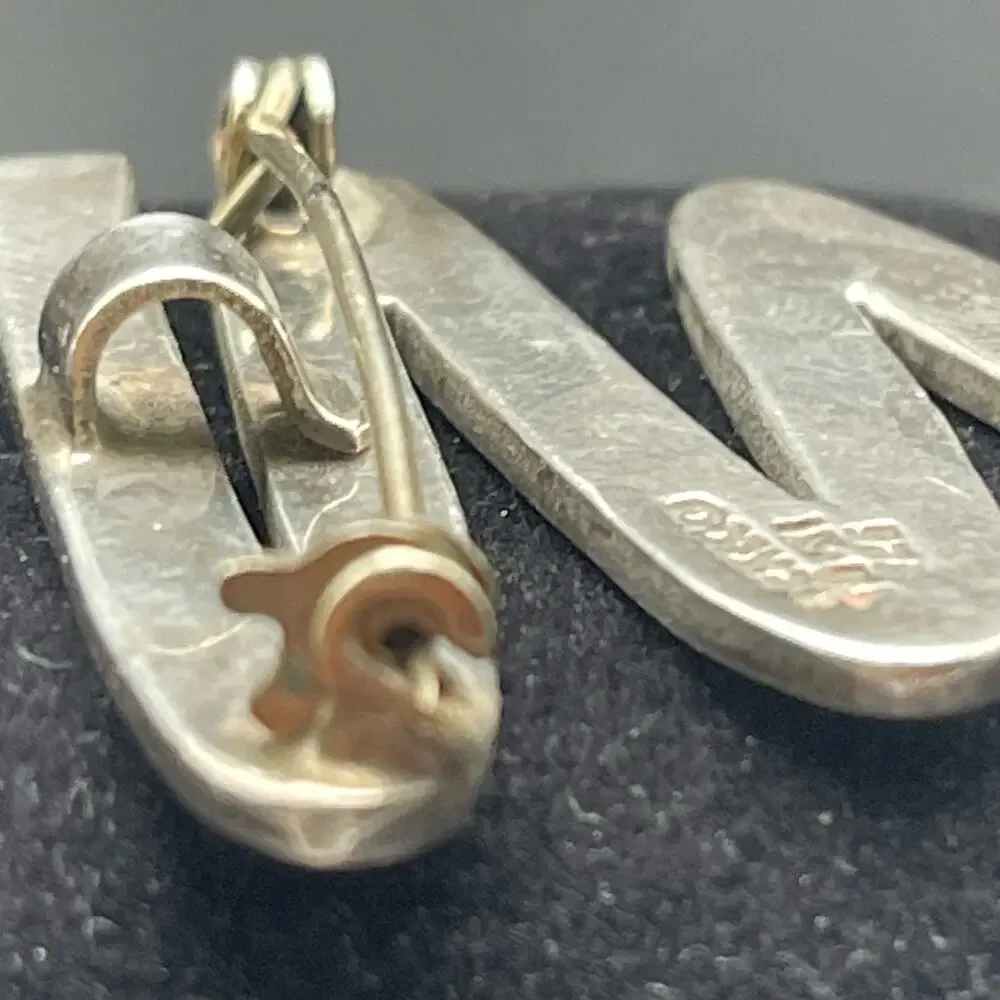 Taxco Tornado Modernist Pin Pendant Mexico Sterling Silver TB-51 925 Twister 925